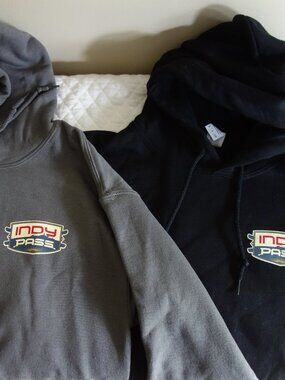 Two NWOT INDY PASS 2021-2022 World Tour Pullover Hoodies - Small